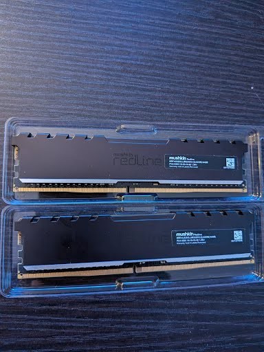 Mushkin Enhanced Redline Stiletto 64GB (2 x 32GB) 288-Pin PC RAM DDR4 3200 (PC4 