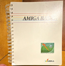 Amiga BASIC Spiral-Bound Manual Book, English, For Amiga Desktop Computer picture