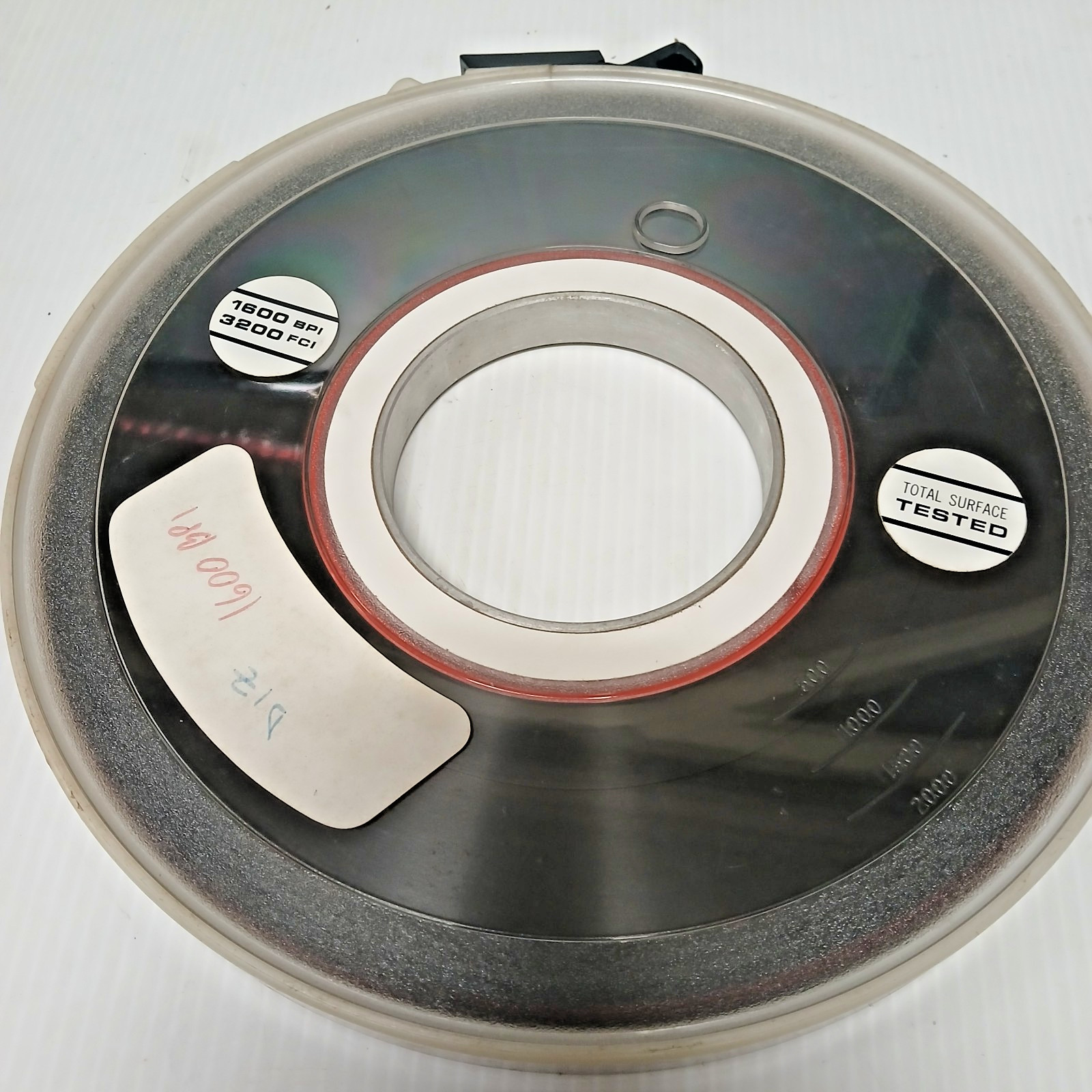 Computer Tape Reel 1600 BPI 9 Track Vintage Mainframe LOT OF 2 WITH BOX Computer Tape Reel 1600 BPI 9 Track Vintage Mainframe LOT OF 2 WITH BOX