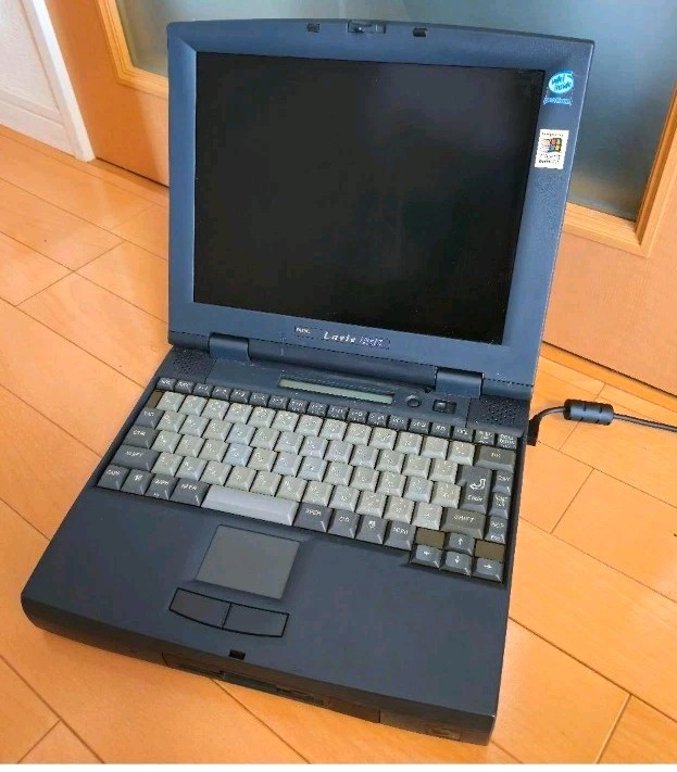 NEC PC-9821 Nr15 Laptop Boots Win98 Japanese Vintage Computer PC-98 AS-IS