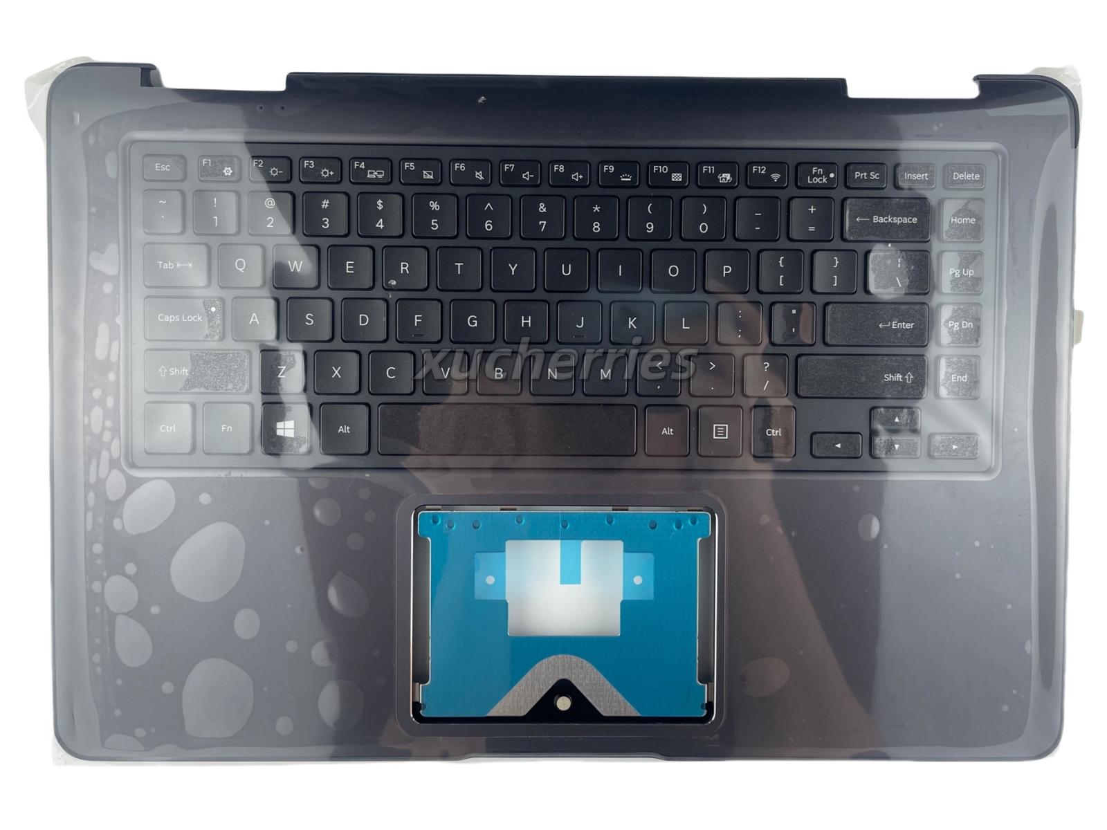 New For Samsung NP750QUB 750QUB 750QUA English Case Backlit Keyboard Palmrest US