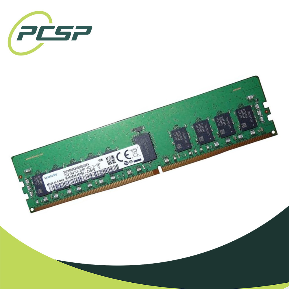 Samsung 16GB PC4-2666V-R 1Rx4 DDR4 ECC REG RDIMM Server RAM M393A2K40BB2-CTD7Q Samsung 16GB PC4-2666V-R 1Rx4 DDR4 ECC REG RDIMM Server RAM M393A2K40BB2-CTD7Q