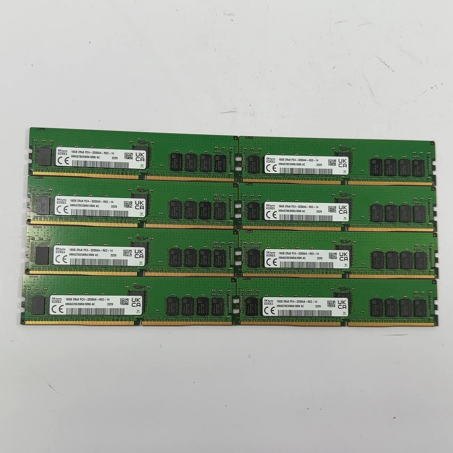 SK Hynix PC4-3200AA 128GB (8x16GB) RAM DDR4 3200MHz HMAG78EXNRA199N