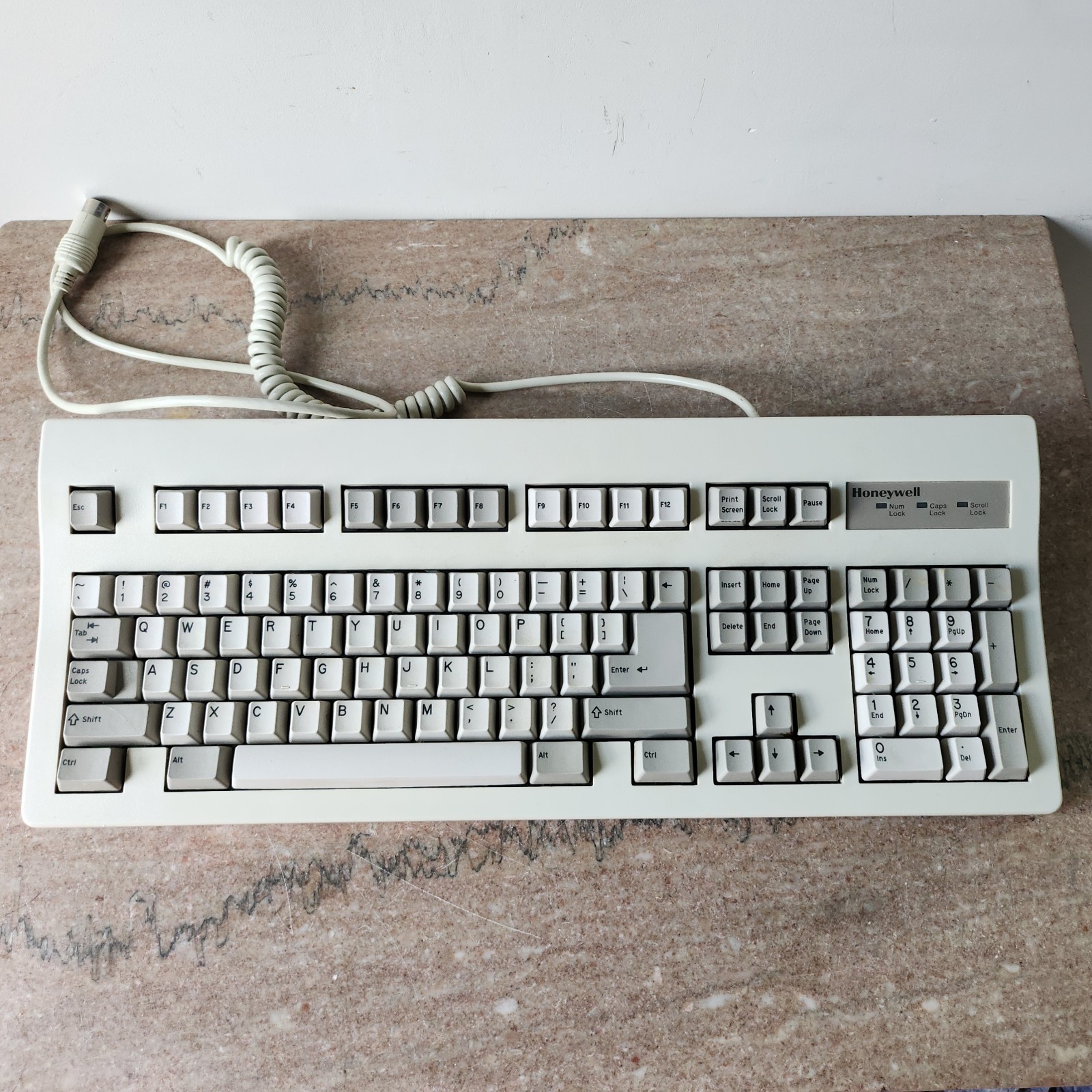 Vintage Honeywell Keyboard For Computer 5 pin untested