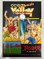 Atari Jaguar Beach Volley Cartridge Ocean CIB picture