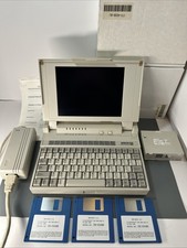 Vintage Zenith ZL-2 Notebook Computer w/ Original Box Accessories Powers On picture