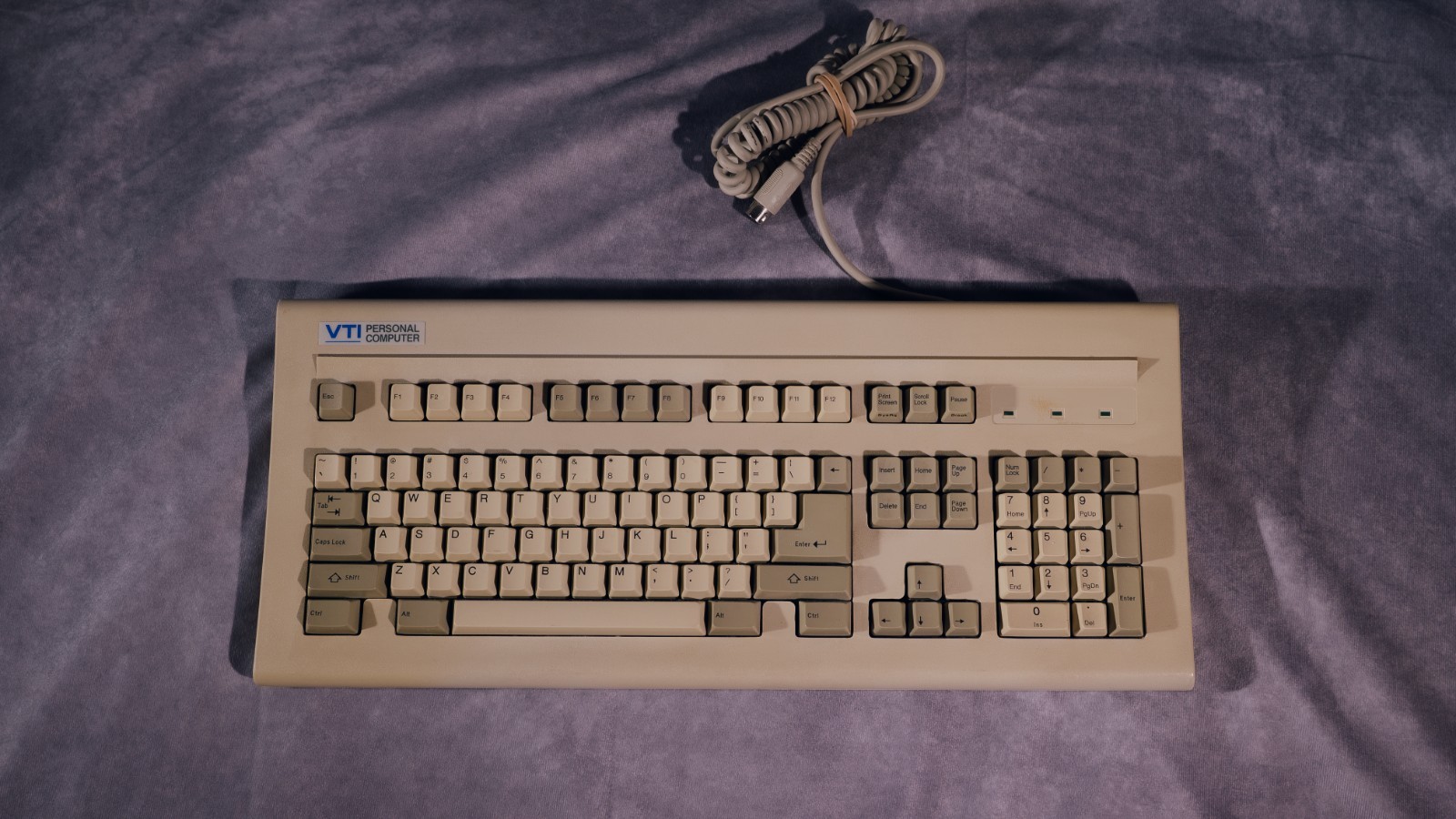 VTI KB-5161 Vintage Blue Alps Keyboard