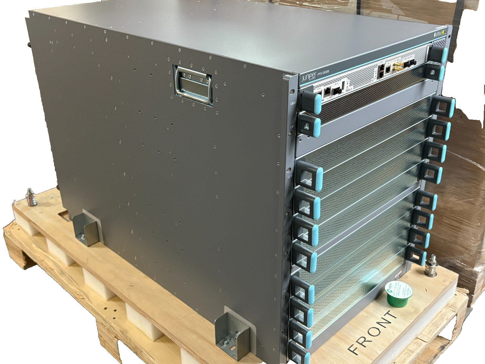 Juniper PTX10008 PTX10008-BASE3 1x NP10K-RE1-E128 6x JNP10008-SF3 JNP10K-PWR-AC2