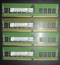 SK Hynix 8GB 2Rx8 PC4-2400T-RE1-11 ECC Reg Server Memory HMA41GR7AFR8N-UH picture