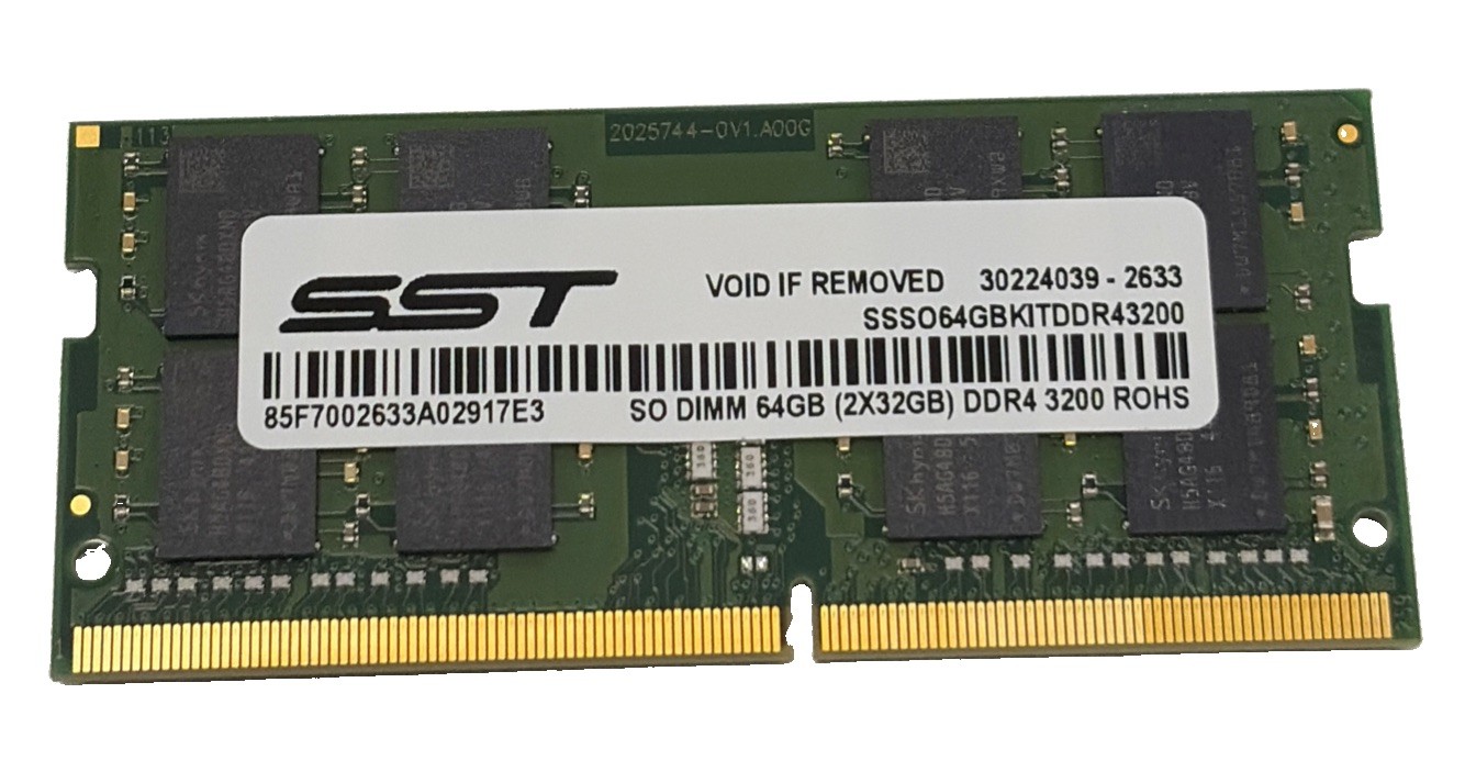 64GB RAM DDR4 laptop ram