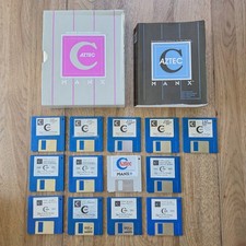 Vintage Commodore Amiga Software - Manx Aztec C - 13-Disk Lot with Manuals picture