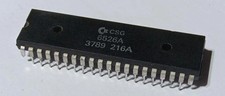 Rare CSG brand 6526A  CIA chip for Commodore 64. Used pull. Guaranteed. From U.S picture