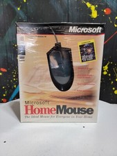 Vintage NEW Microsoft Home Mouse 9-Pin Serial Port Sealed In Box W/ Disk picture