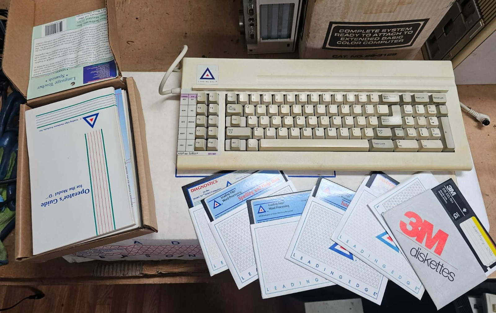 RARE NEW Leading Edge Model DC-2014 Keyboard Vintage PC Keystroke Sound ALPS RARE NEW Leading Edge Model DC-2014 Keyboard Vintage PC Keystroke Sound ALPS