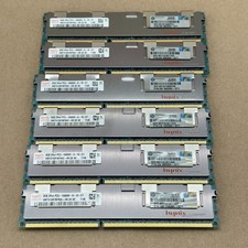 Lot of 6 HP Hynix 8GB DDR3-1333 PC3-10600R ECC REG Server RAM 48GB 500205-071 picture