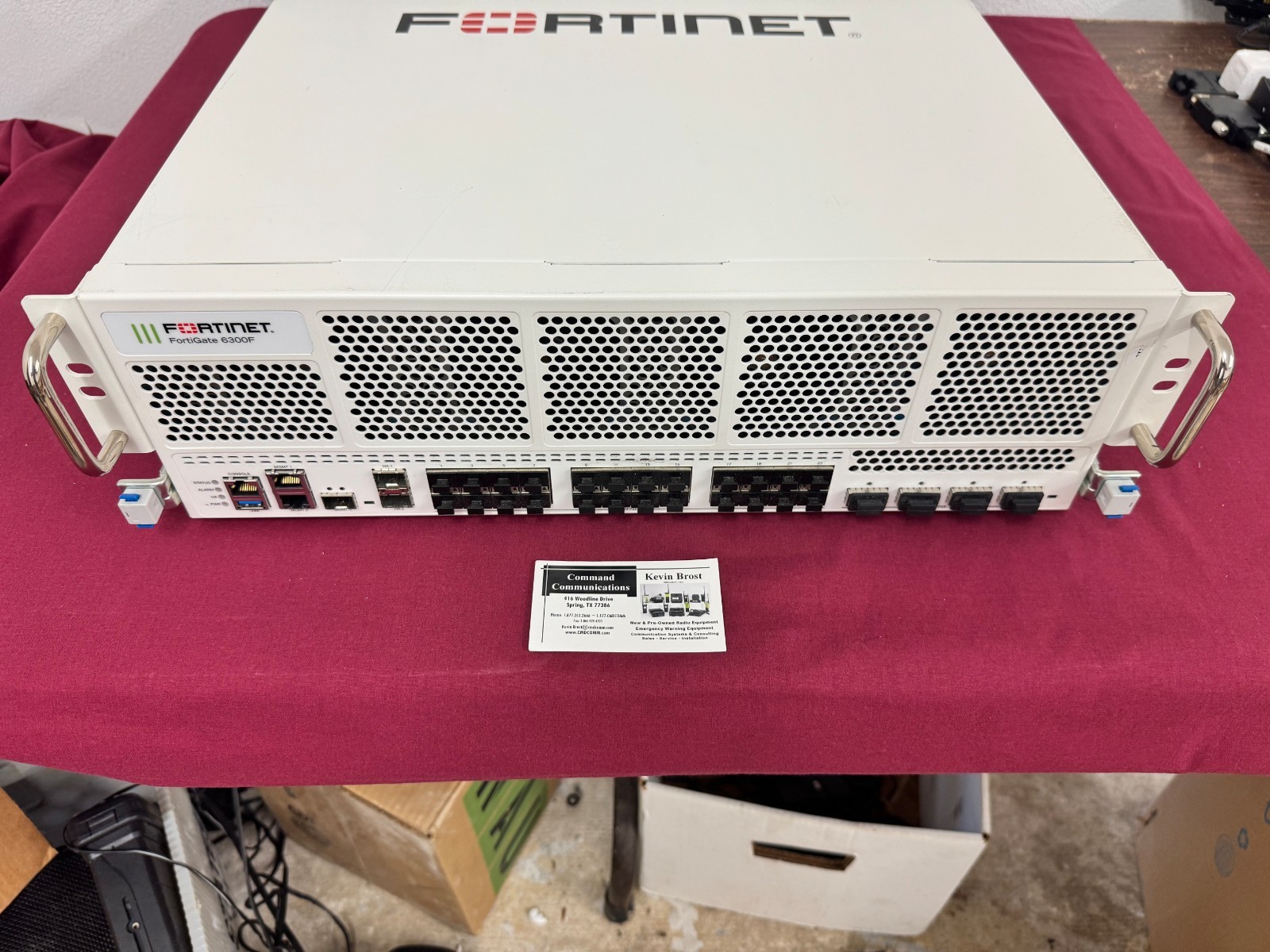FORTINET FORTiGATE FG-6300F HighEnd Next Generation Firewall for the Data Center FORTINET FORTiGATE FG-6300F HighEnd Next Generation Firewall for the Data Center
