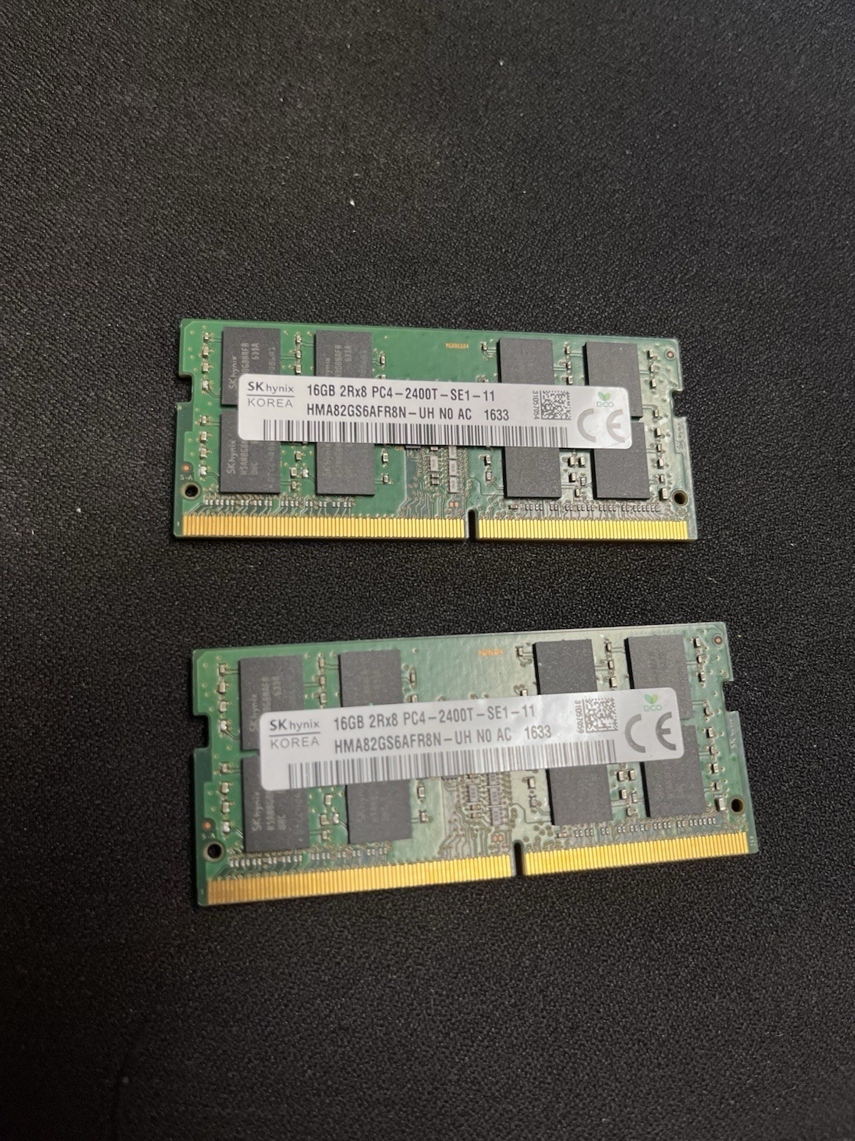 SK Hynix 32GB DDR4-2400 SODIMM Laptop Memory RAM 16GBx2