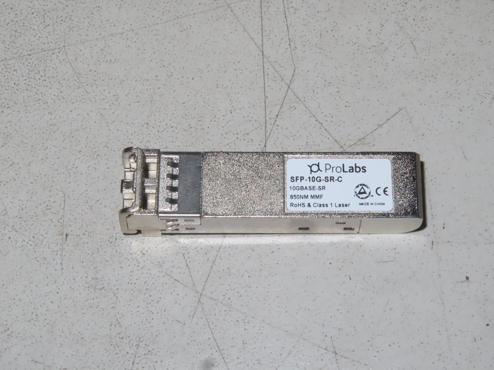ProLabs SFP-10G-SR-C 10GBASE SR SFP+ MMF 850NM MMF RoHS Class 1 Laser ProLabs SFP-10G-SR-C 10GBASE SR SFP+ MMF 850NM MMF RoHS Class 1 Laser
