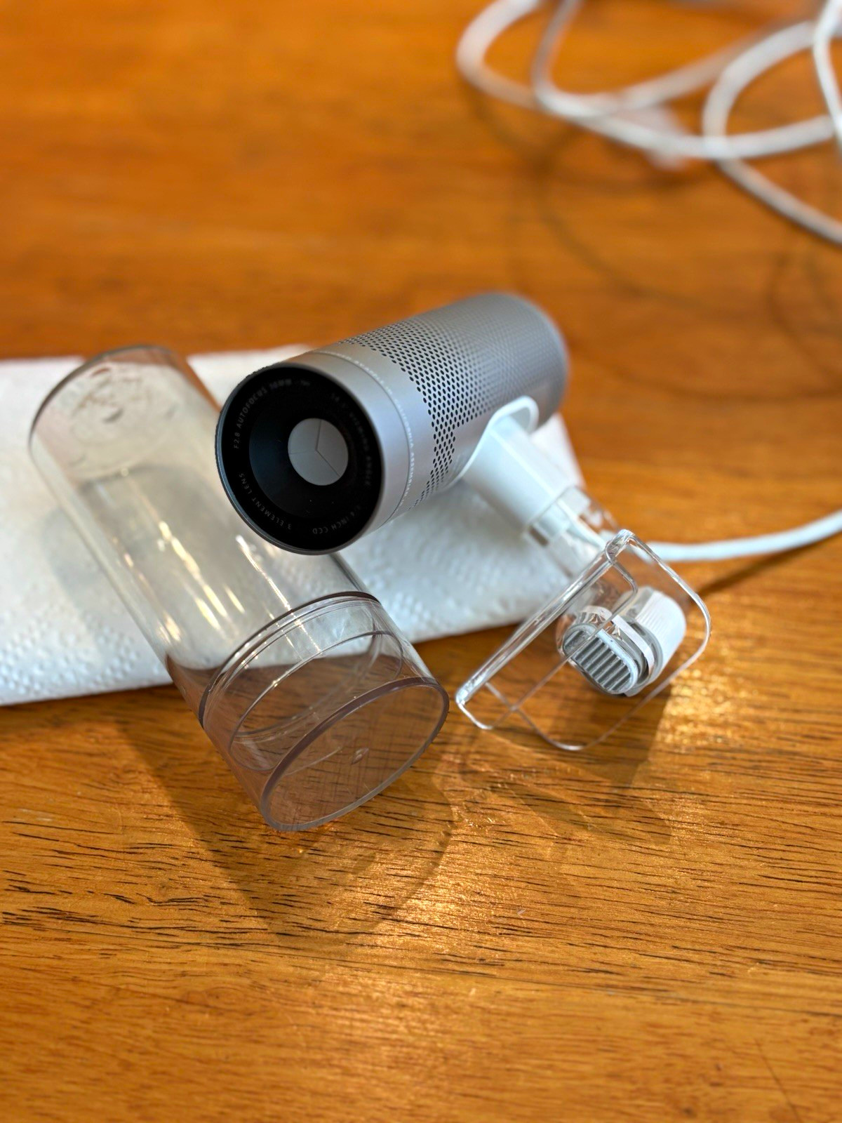 Vintage Apple iSight FireWire Webcam A1023 with Case, Cable & Stand Vintage Apple iSight FireWire Webcam A1023 with Case, Cable & Stand