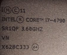 Intel core i7-4790 CPU picture