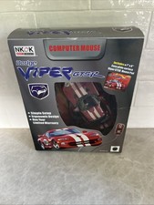 Vintage 2001 Nkok Dodge Viper GTS R wired PS2 computer mouse New picture
