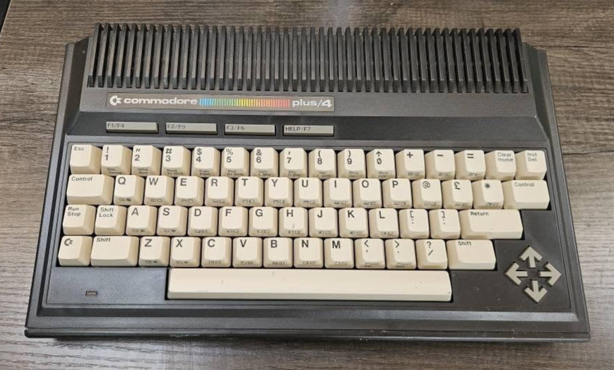 VTG Commodore Plus/4 Computer Untested (AS IS NO RETURNS, NO POWER CORD) BB1 VTG Commodore Plus/4 Computer Untested (AS IS NO RETURNS, NO POWER CORD) BB1