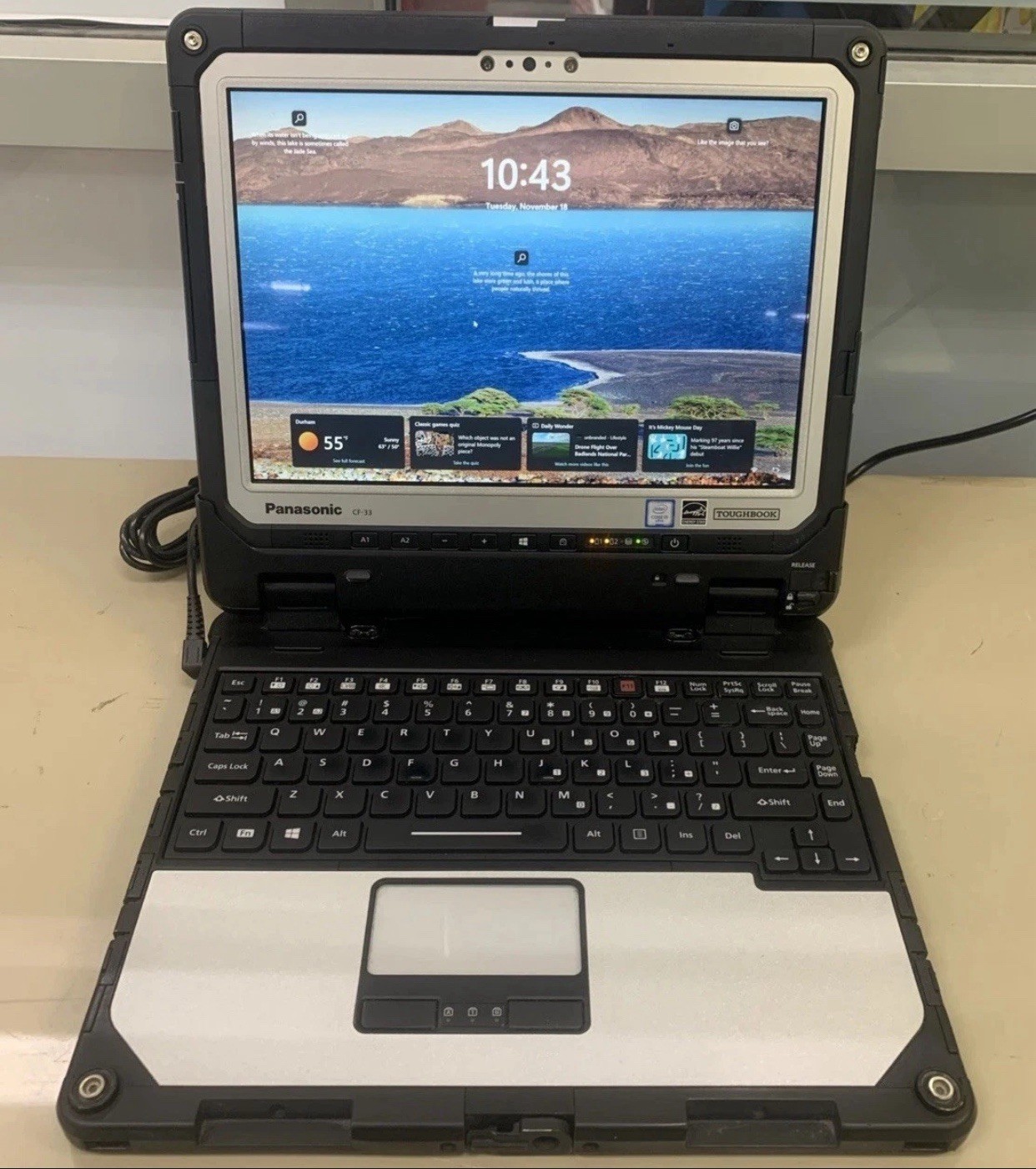 🤩Panasonic Toughbook CF-33 8GB 256GB SSD Core i5 GOOD 🔋Win 11🌟