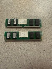 LOT OF 2 VINTAGE SAMSUNG 16 MEG DIMM 168 PIN DIMM MEMORY RAM. UNTESTED picture