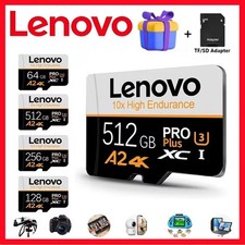 LENOVO 1TB 512GB 256GB 128GB Micro TF SD Card High Speed Class Flash Memory* picture
