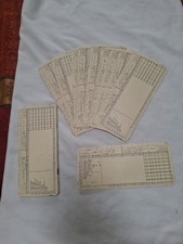 40 Vintage 1970's IBM Punch Cards Port of Longview WA Shipping Maritime  Data picture