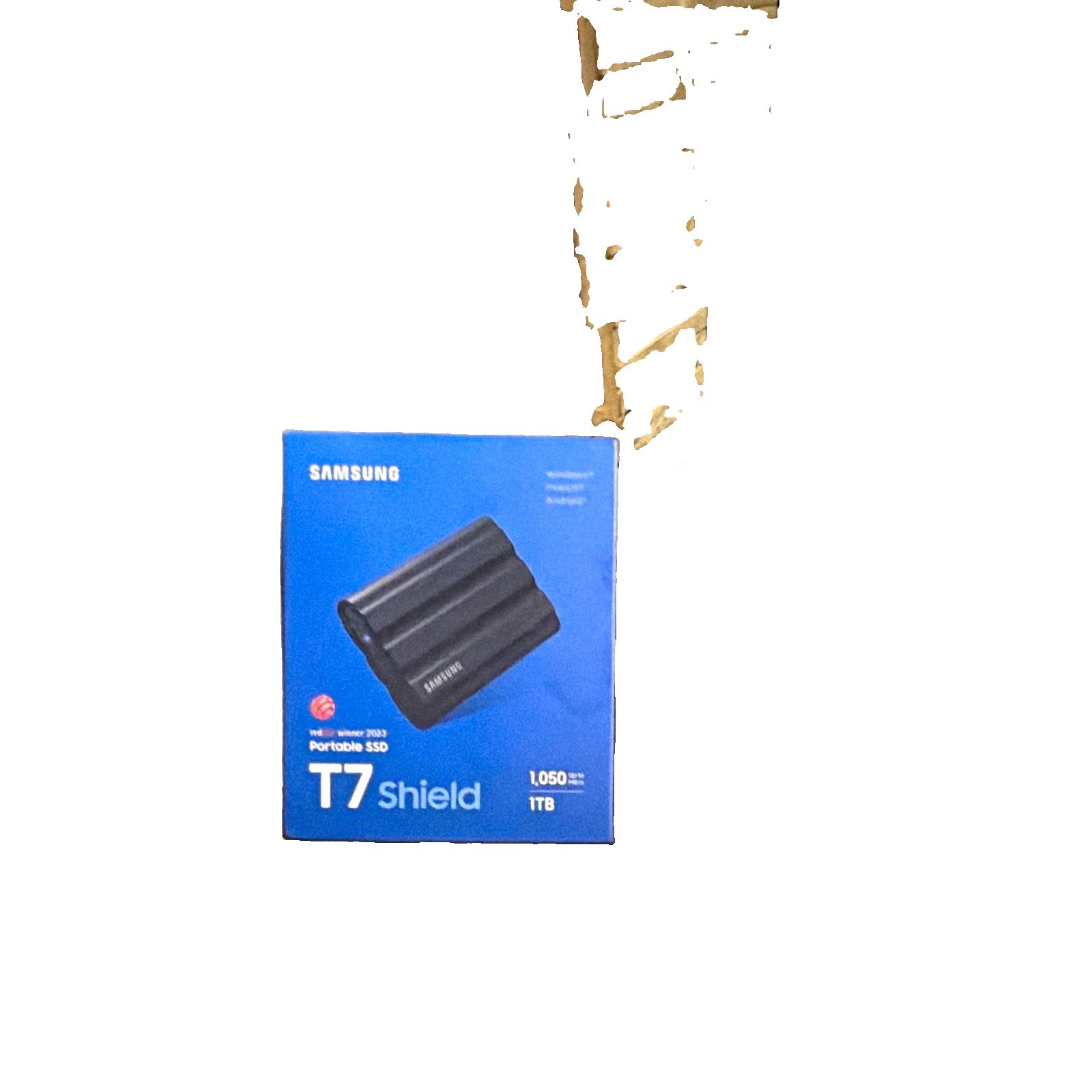 Samsung T7 Shield 1TB Portable External SSD 1050MB/s USB 3.2 Gen 2 Black