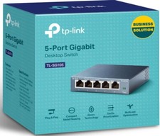 TP-Link TL-SG105, 5 Port Gigabit Unmanaged Ethernet Switch, Network Hub, Ethern picture