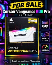 Corsair Vengeance RGB PRO 32GB (2x16) DDR4 3000MHz Memory RAM  picture