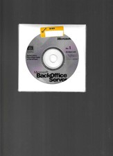 Vintage Sealed Microsoft BackOffice Server 4.5 Developer Edition W/ CD Key 8 CDs picture