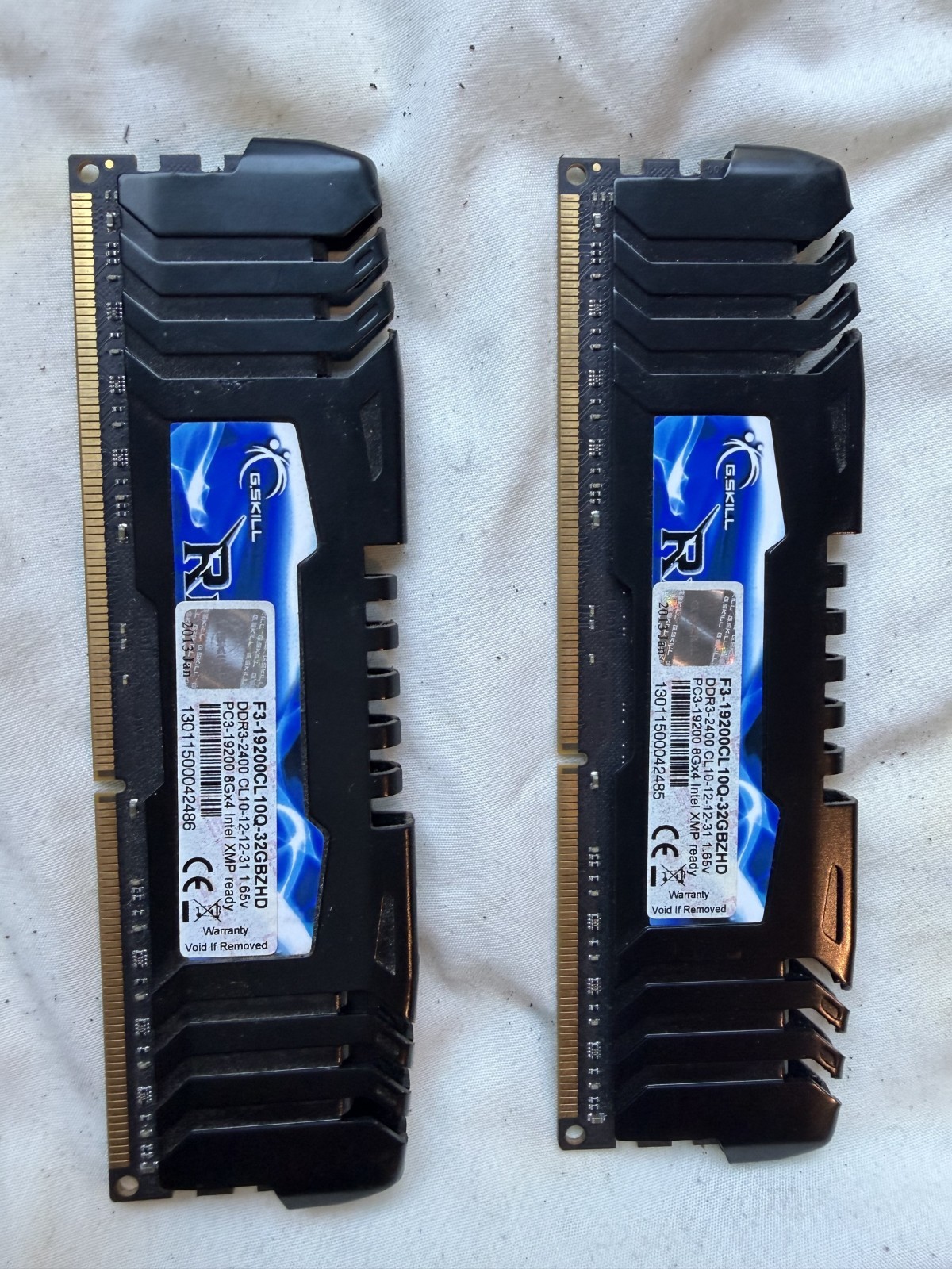 G.Skill Ripjaws Z 16GB 2x8GB DDR3-2400 CL10 RAM F3-19200CL10Q-32GBZHD G.Skill Ripjaws Z 16GB 2x8GB DDR3-2400 CL10 RAM F3-19200CL10Q-32GBZHD