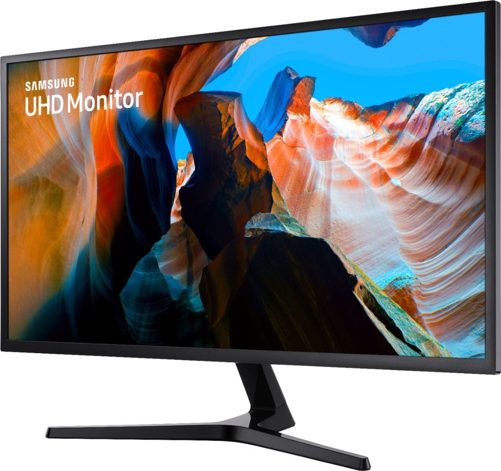 Samsung LU32J590UQNXZA Electronics 32-Inch 4K UHD Monitor, Dark Blue Gray