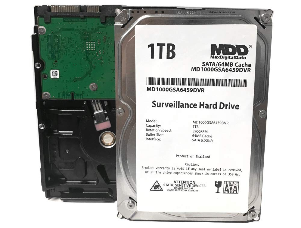 MaxDigitalData 1TB 64MB Cache 5900PM SATA 6.0Gb/s 3.5 MaxDigitalData 1TB 64MB Cache 5900PM SATA 6.0Gb/s 3.5