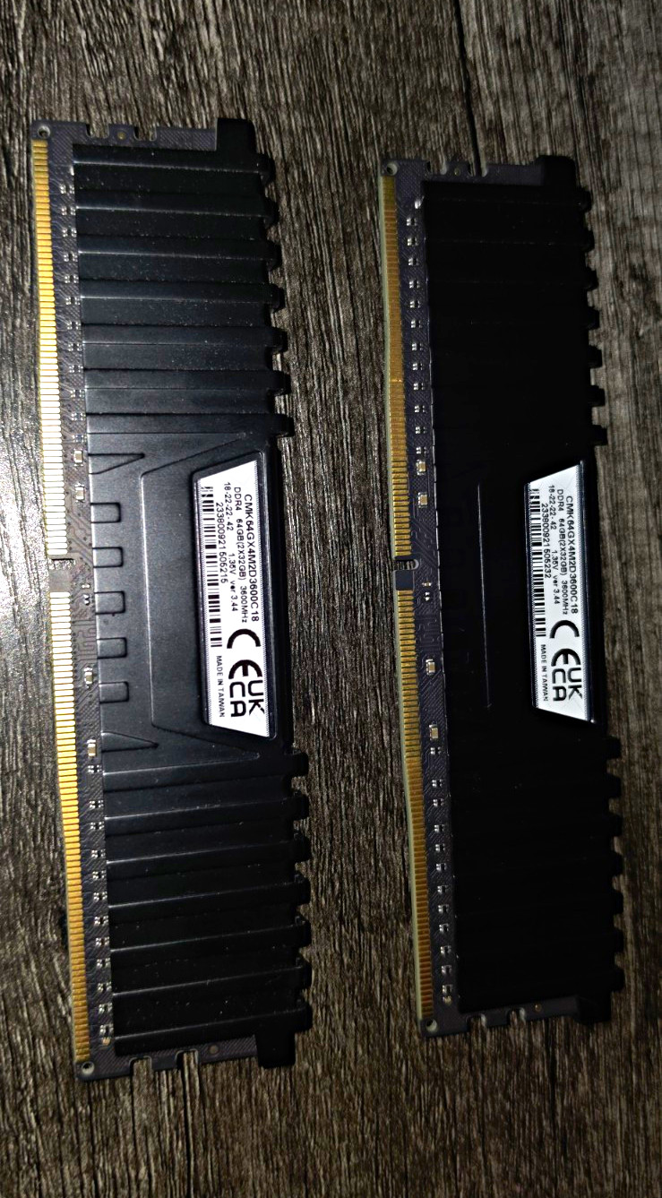 Corsair Vengeance LPX 64GB 2x32GB DDR4 3600 RAM