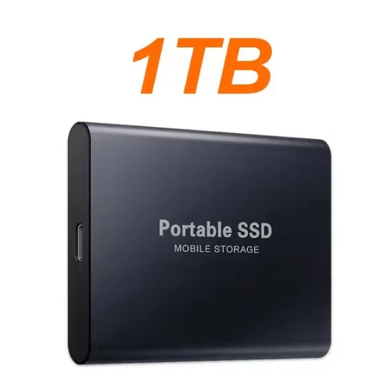 External SSD 1TB 2TB Portable Hard Drive USB 3.1 Type-C High Speed PC Mac External SSD 1TB 2TB Portable Hard Drive USB 3.1 Type-C High Speed PC Mac