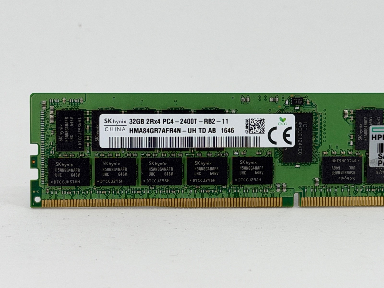 SK Hynix 32GB DDR4 2400MHz RDIMM Server Memory (HMA84GR7AFR4N-UH) - Preowned SK Hynix 32GB DDR4 2400MHz RDIMM Server Memory (HMA84GR7AFR4N-UH) - Preowned