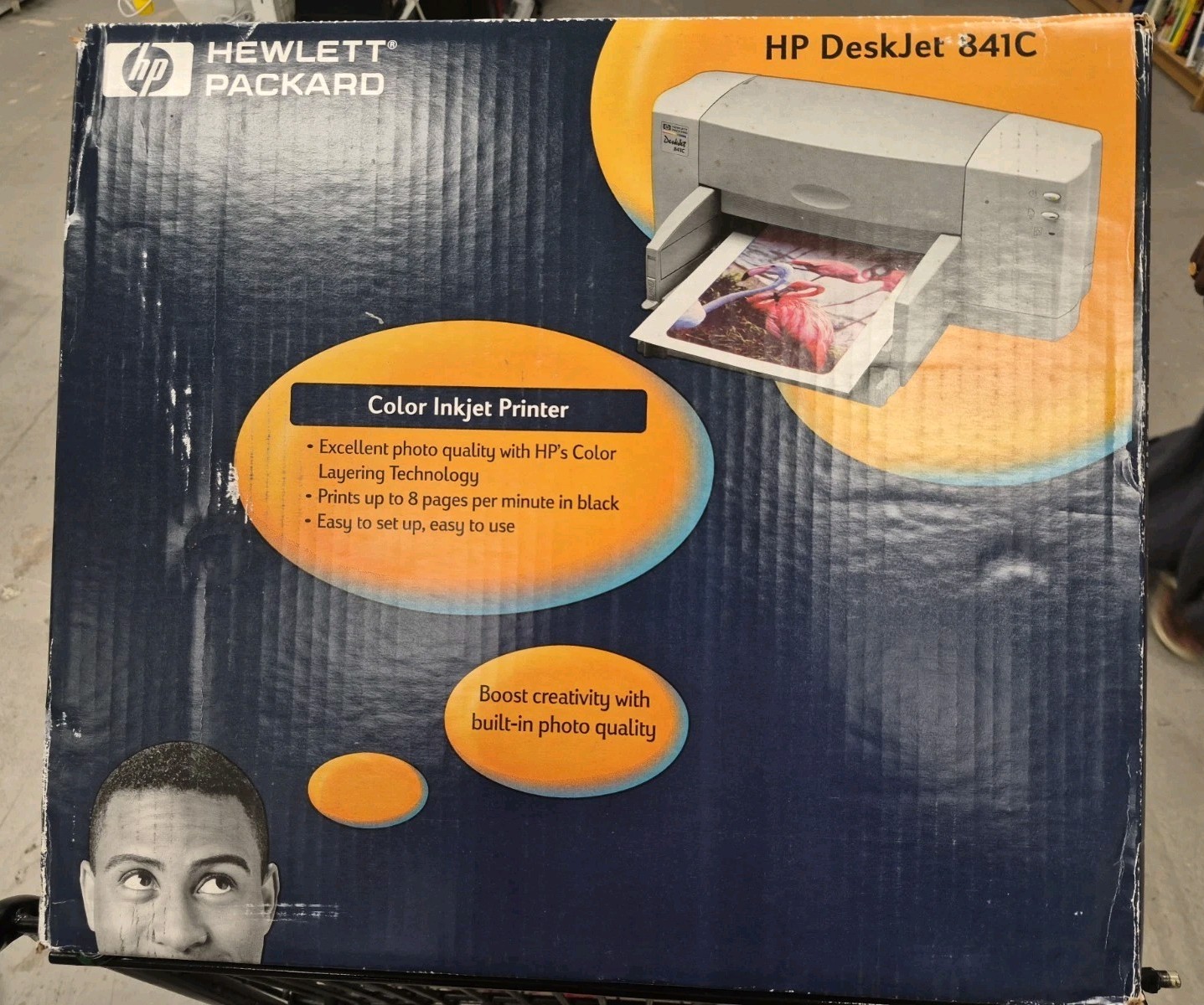 hp deskjet 841C printer New Old Stock Sealed Hewlett Packard Vintage Windows hp deskjet 841C printer New Old Stock Sealed Hewlett Packard Vintage Windows