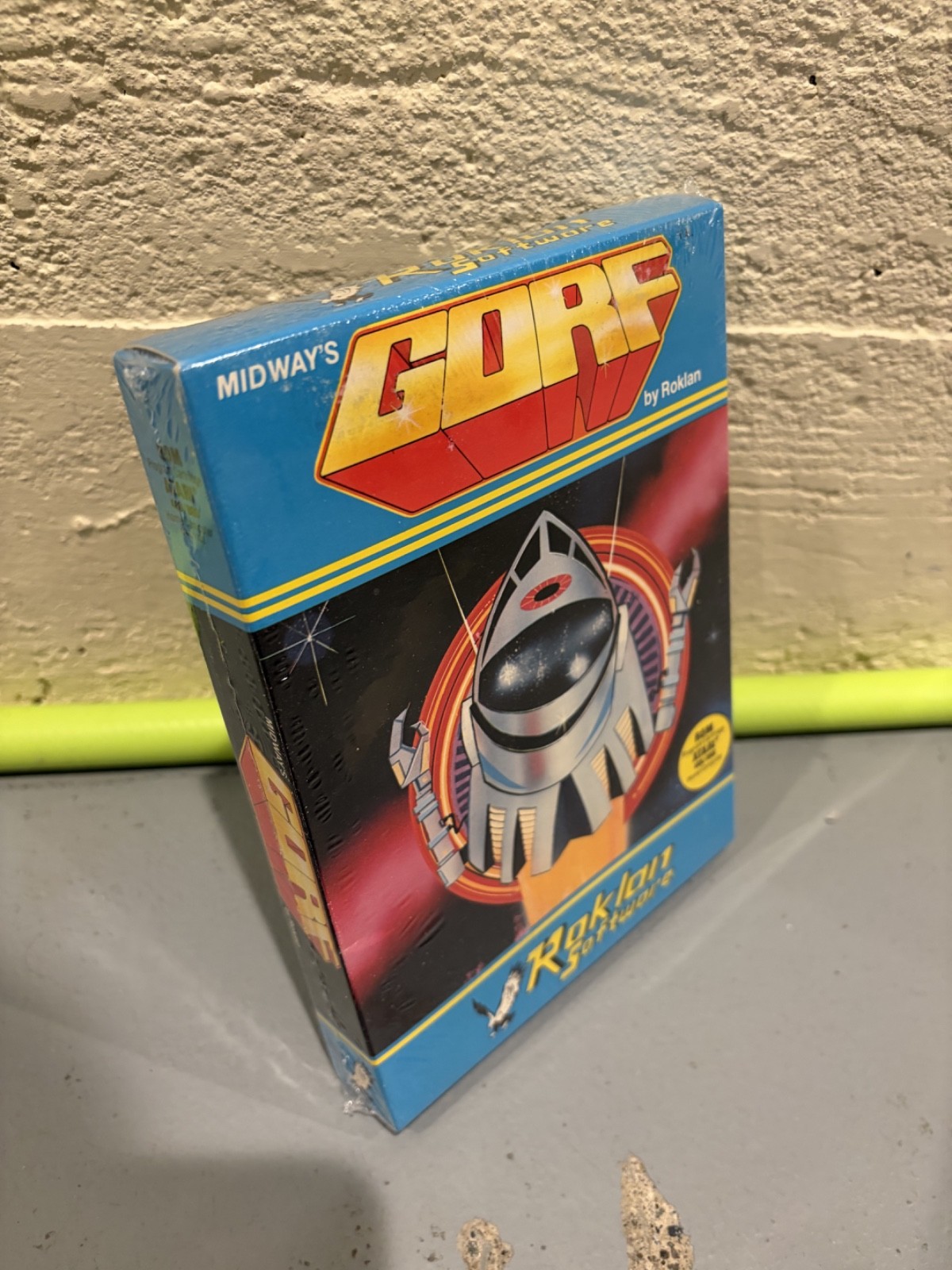 GORF Atari/Roklan 400/800 Cartridge Brand New In Box