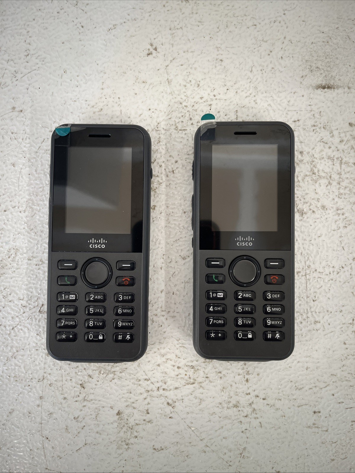 2 LOT - CISCO CP-8821-K9 Wireless IP VoIP Phone (no battery) (see desc)