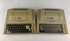 Atari 400 Home Computer Units Lot of 2 - For Parts or Repairs, Missing Cords picture