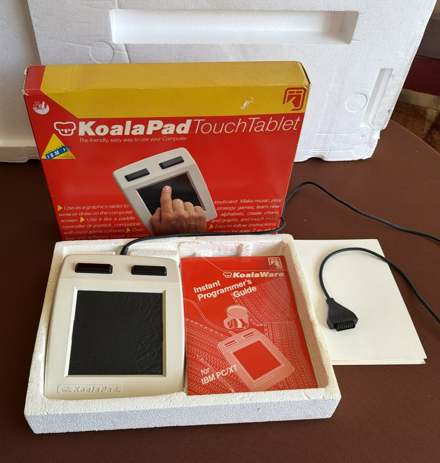 Vintage  Koala Pad Koalapad Touch Tablet IBM PC