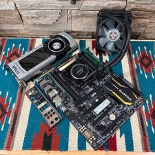 GIGABYTE X99-UD4 Motherboard Combo Xeon 2687Wv3 16GB 256SSD W10P GTX Titan Black picture