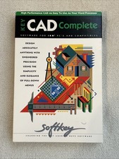 Vintage Key CAD Complete 6.0 Softkey Design Software IBM PC 90s picture