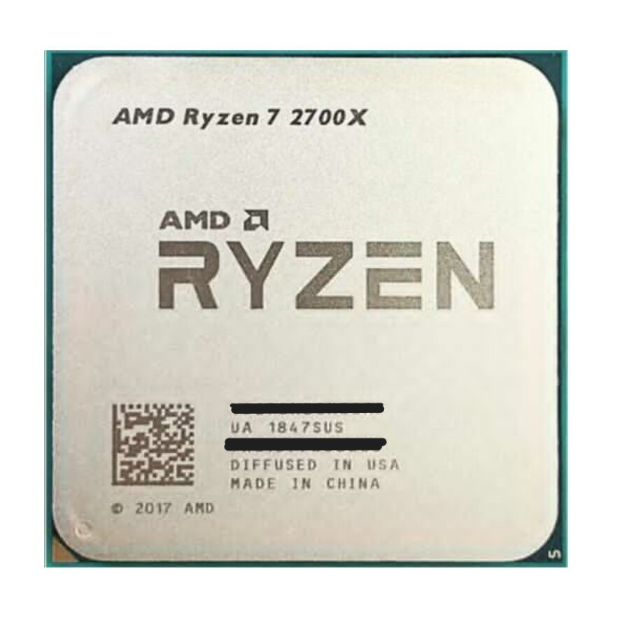 AMD Ryzen 7 2700X 8-Core 3.7GHz Socket AM4 CPU Processor - TESTED AMD Ryzen 7 2700X 8-Core 3.7GHz Socket AM4 CPU Processor - TESTED