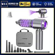 Mini Car Vacuum Cleaner 4-in-1 Air Duster with Brushless Motor picture
