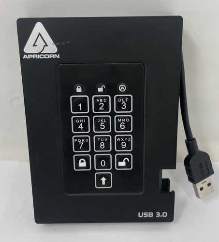Apricorn 1TB Aegis Fortress L3- FIPS Level 3 Validated USB 3.0 Hardware Encrypte Apricorn 1TB Aegis Fortress L3- FIPS Level 3 Validated USB 3.0 Hardware Encrypte